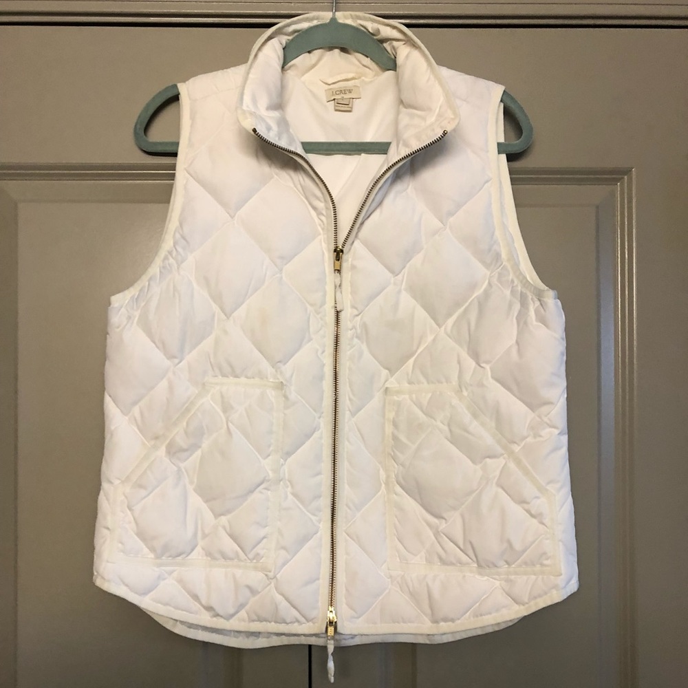 Jcrew White vest